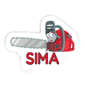 Sticker Sima Chainsaw Image