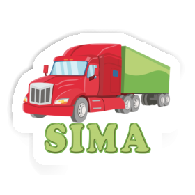 Sima Sticker Truck Image