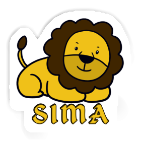 Sticker Lion Sima Image