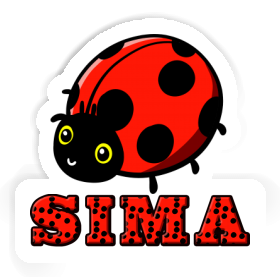 Sticker Ladybird Sima Image