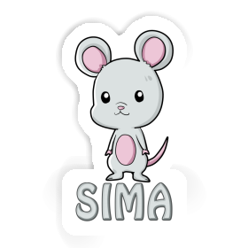 Mouse Sticker Sima Image