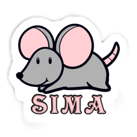 Sticker Sima Mouse Image