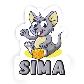 Sticker Sima Mouse Image