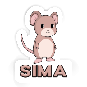 Sticker Sima Mouse Image