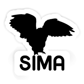 Sima Sticker Owl Image