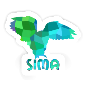 Sticker Sima Owl Image