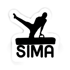 Gymnast Sticker Sima Image