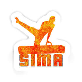 Sticker Gymnast Sima Image