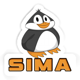 Fat Penguin Sticker Sima Image