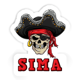 Sticker Pirate Sima Image