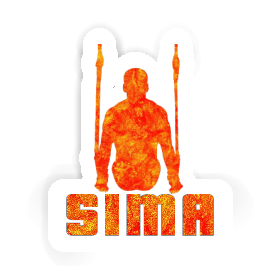 Ring gymnast Sticker Sima Image