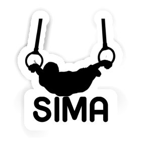 Sticker Ring gymnast Sima Image