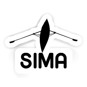 Sticker Sima Rowboat Image