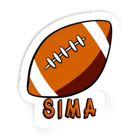 Sima Autocollant Rugby Image