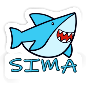 Sticker Shark Sima Image