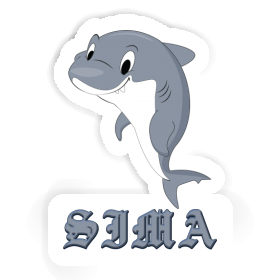 Shark Sticker Sima Image