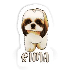 Sticker Shih Tzu Sima Image