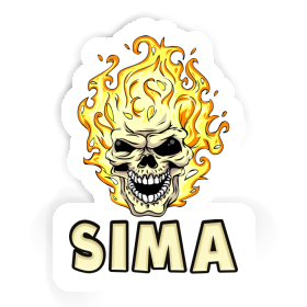 Sima Sticker Firehead Image