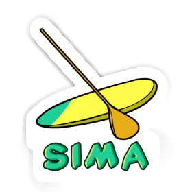 Stand Up Paddle Sticker Sima Image