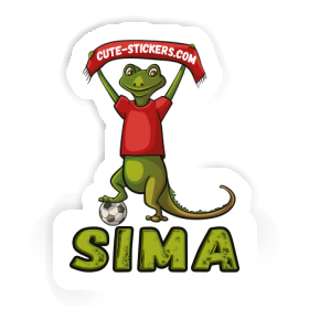 Sima Sticker Lizard Image