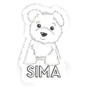 Sticker Westie Sima Image