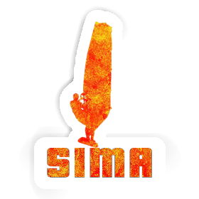 Sticker Windsurfer Sima Image