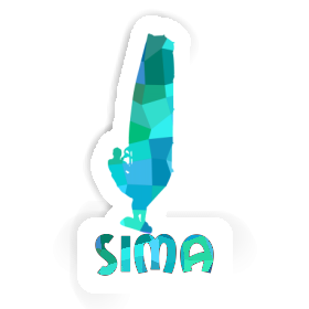 Windsurfer Sticker Sima Image