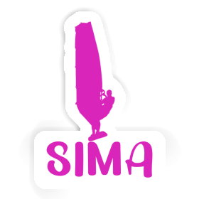 Windsurfer Sticker Sima Image