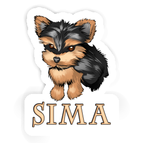 Autocollant Sima Yorkie Image