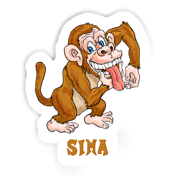 Sima Sticker Gorilla Gift package Image