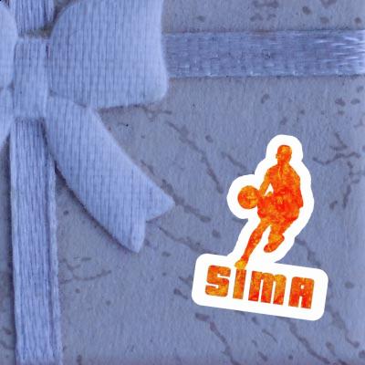 Aufkleber Basketballspieler Sima Image