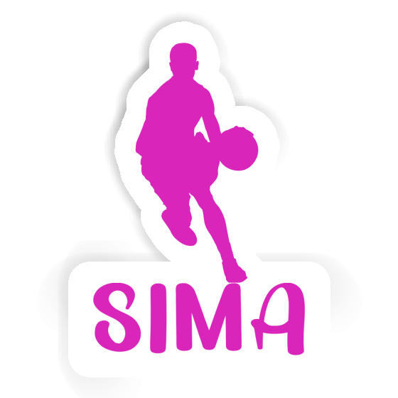 Autocollant Joueur de basket-ball Sima Gift package Image