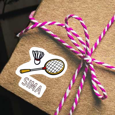 Autocollant Sima Raquette de badminton Gift package Image