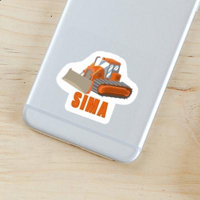 Excavator Sticker Sima Image