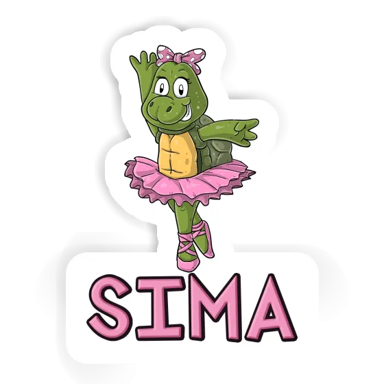 Ballerina Sticker Sima Gift package Image