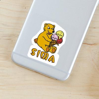 Ice Cream Bear Sticker Sima Gift package Image