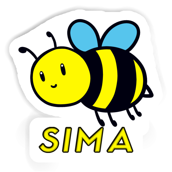 Sticker Bee Sima Laptop Image