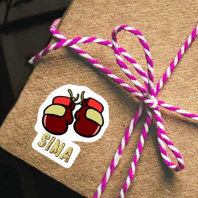 Sticker Boxing Glove Sima Laptop Image