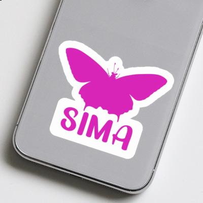 Butterfly Sticker Sima Image