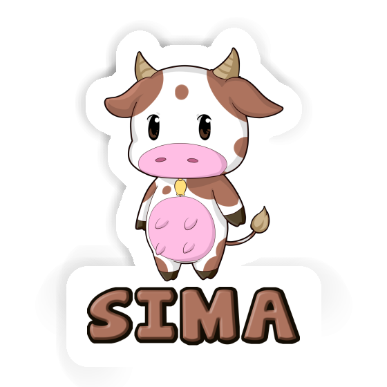 Sima Sticker Kuh Image