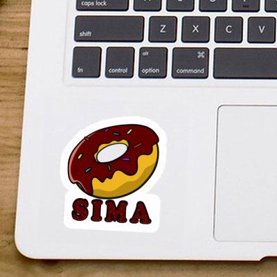 Sticker Donut Sima Notebook Image