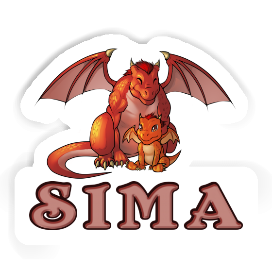 Sima Sticker Drache Image