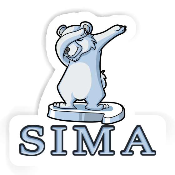 Sima Sticker Polar Bear Image