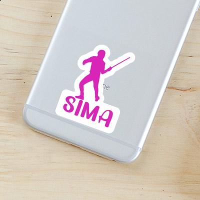 Fechter Sticker Sima Image