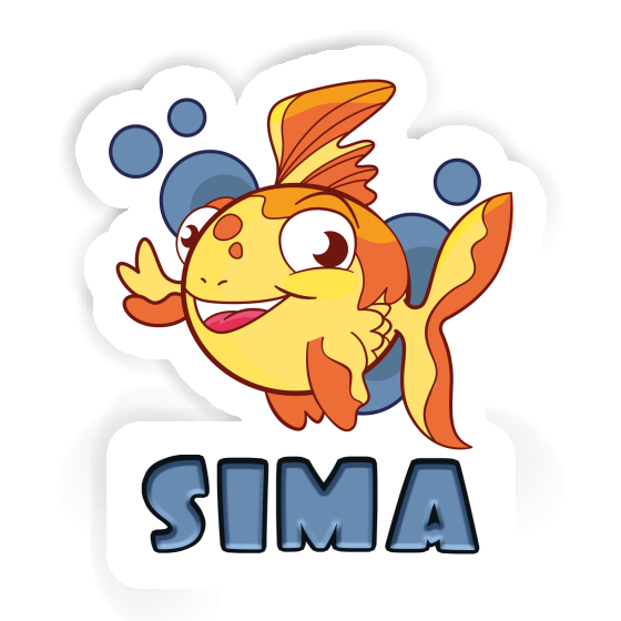 Fish Sticker Sima Image