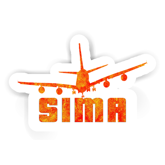 Airplane Sticker Sima Gift package Image