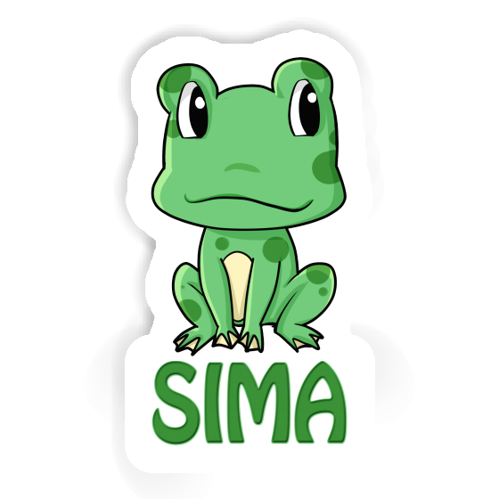 Sticker Frog Sima Image