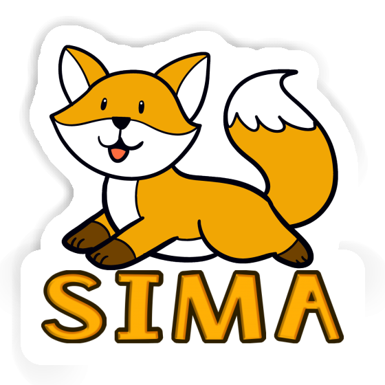 Fox Sticker Sima Gift package Image