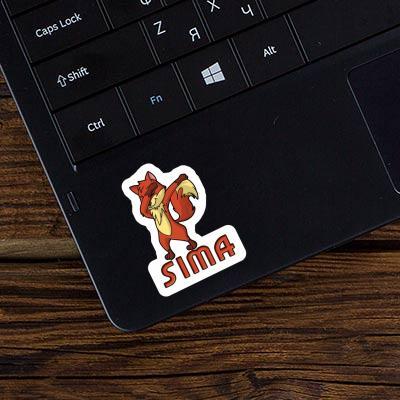 Sticker Fuchs Sima Image