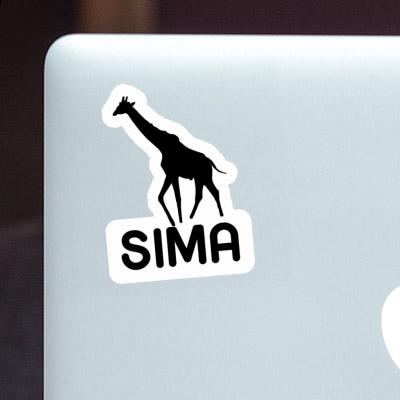 Sima Sticker Giraffe Gift package Image